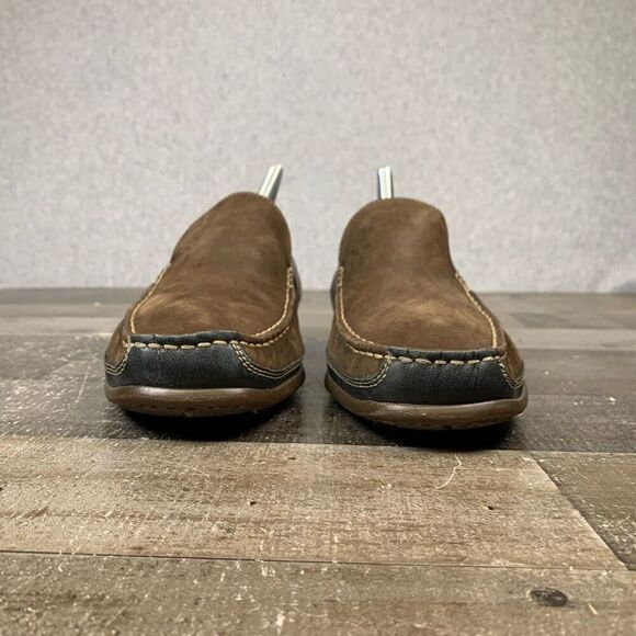 Mephisto Men’s Size 8 Baduard Suede Leather Slip On Brown Casual Nubuck Shoes - Picture 2 of 12